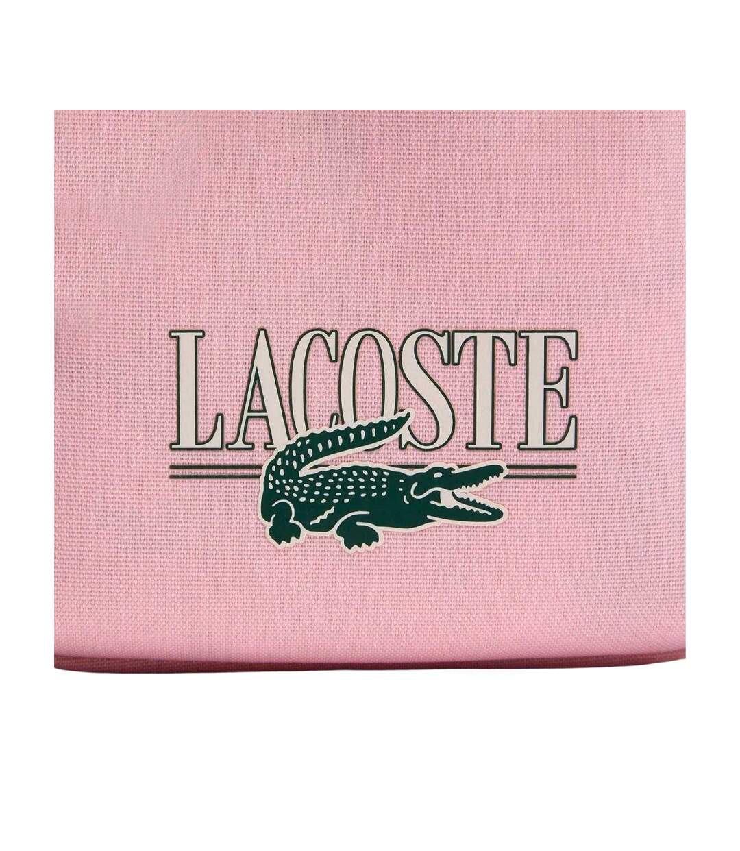 Logo Crossbody Bag One Size Pink Print Lacoste-4