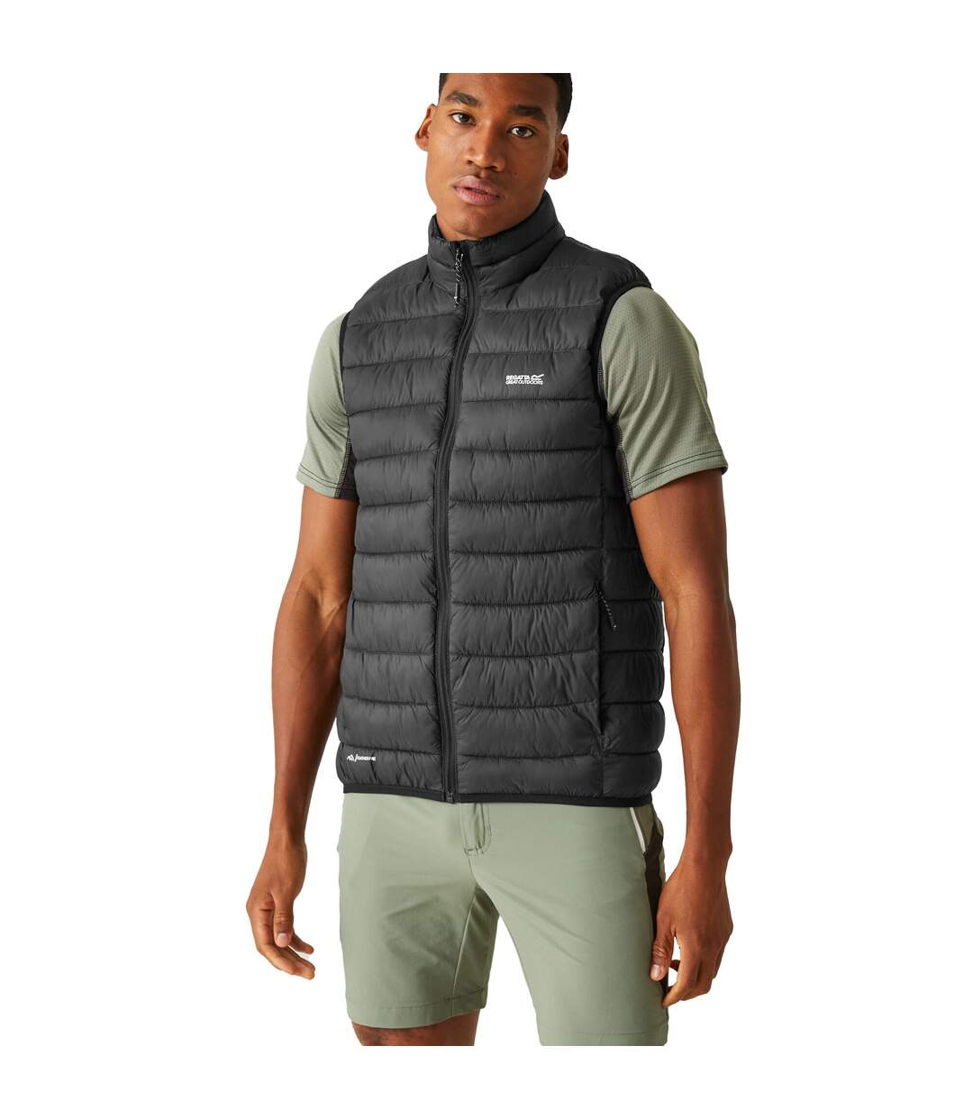 Doudoune Sans Manches Marizion Homme Cendre Vert Kaki Regatta-4