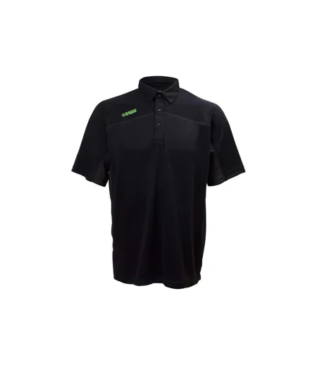 Langley Black Performance Polo Shirt Multi Colour Apache