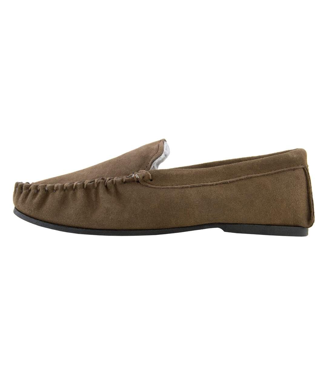 Mocassins berber hommes taupe Eastern Counties