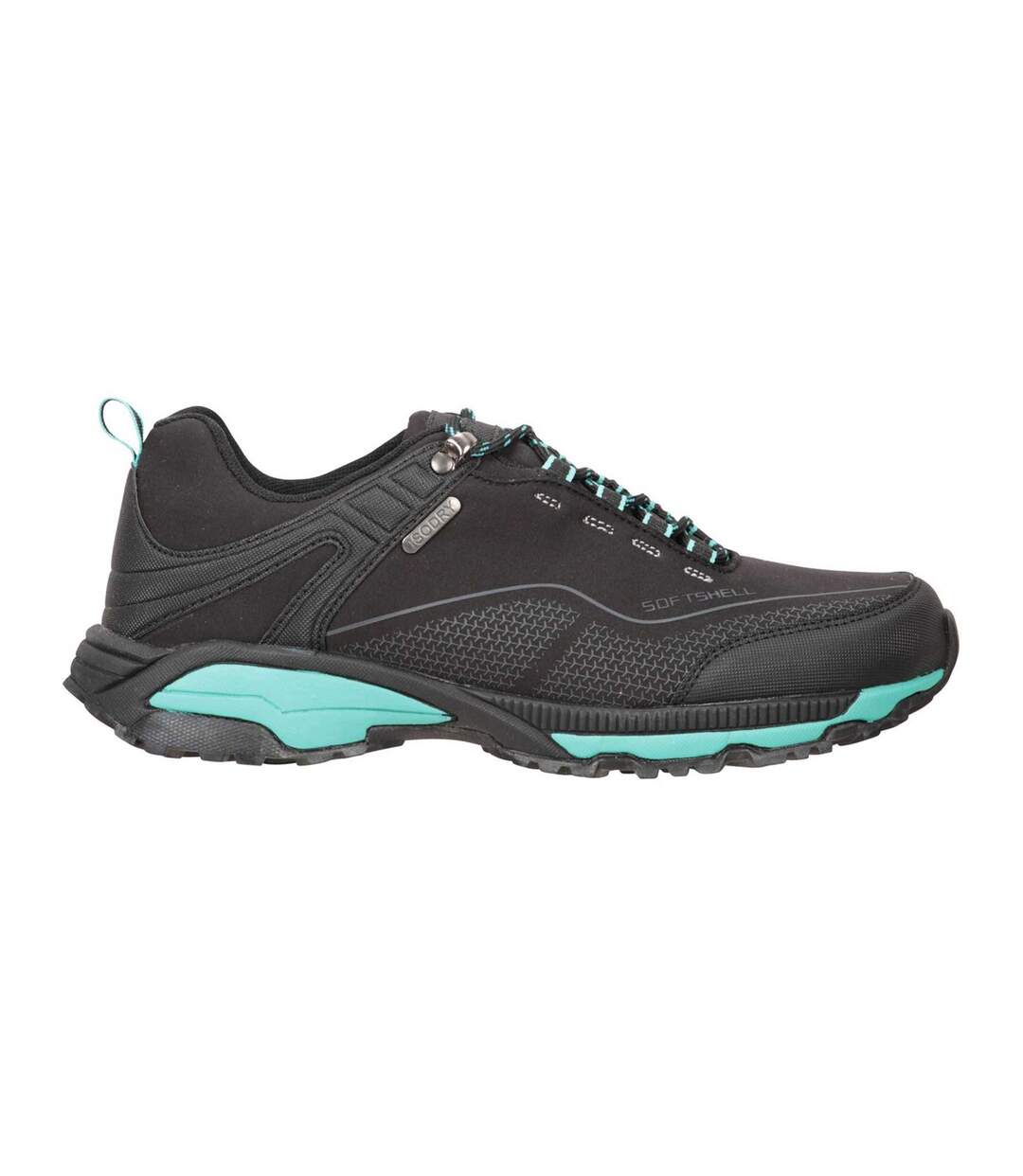 Womens/ladies Collie Waterproof Running Trainers Black Mountain Warehouse-4