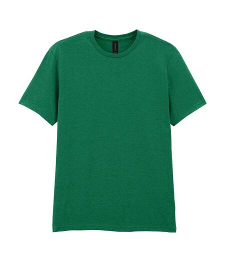 T-shirt Uni Manches Courtes Softstyle Homme Vert Gildan