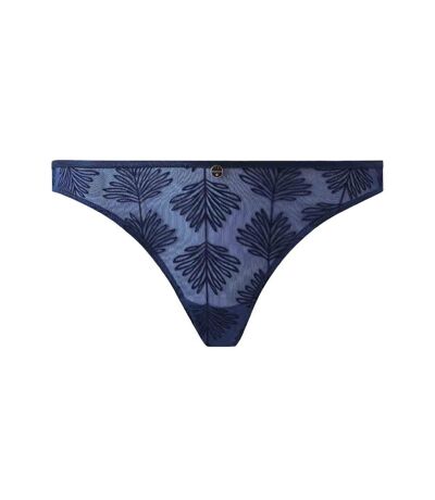 Tanga brésilien bleu marine Alixa