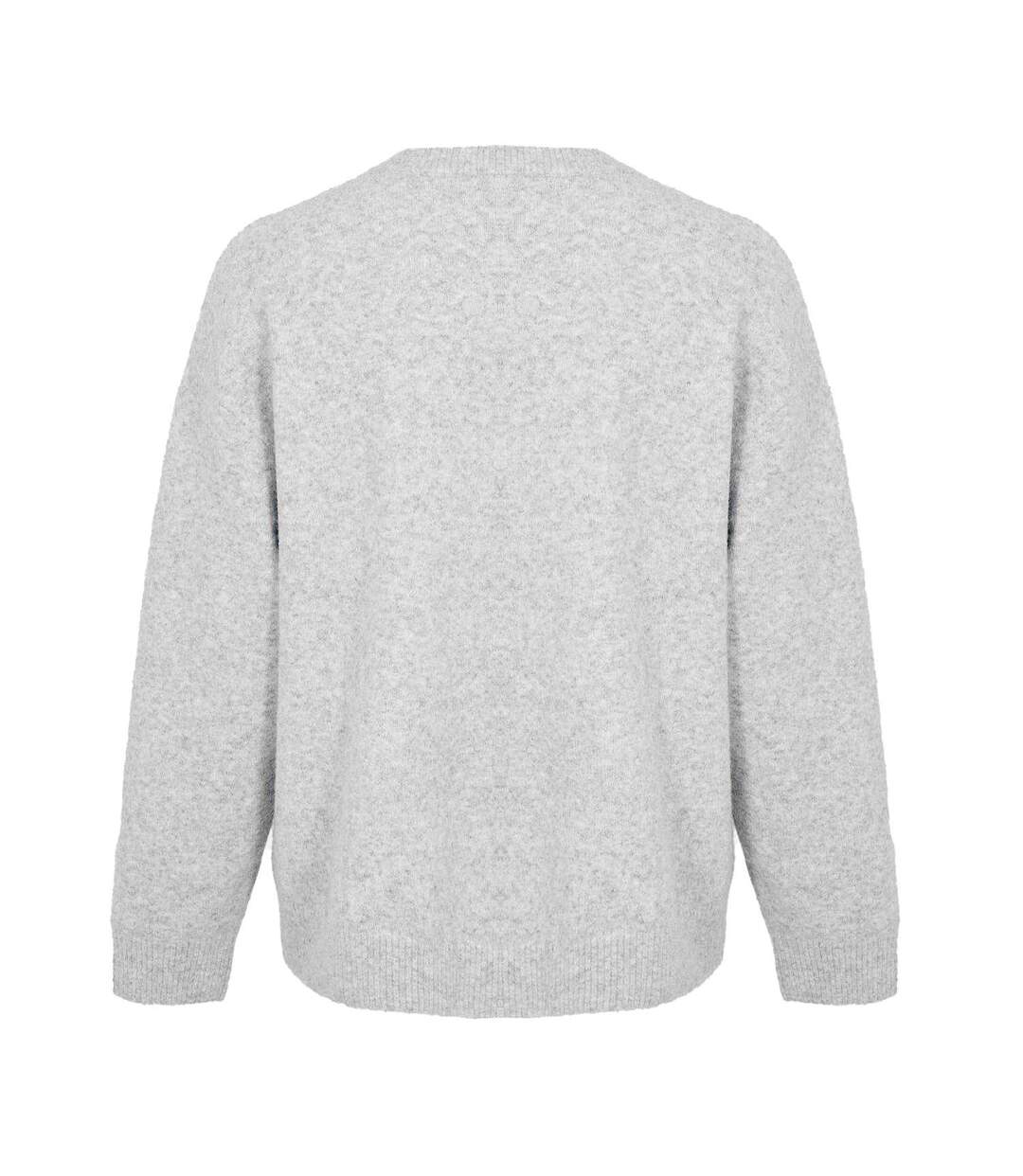 Pull Homme Gris Couture-3