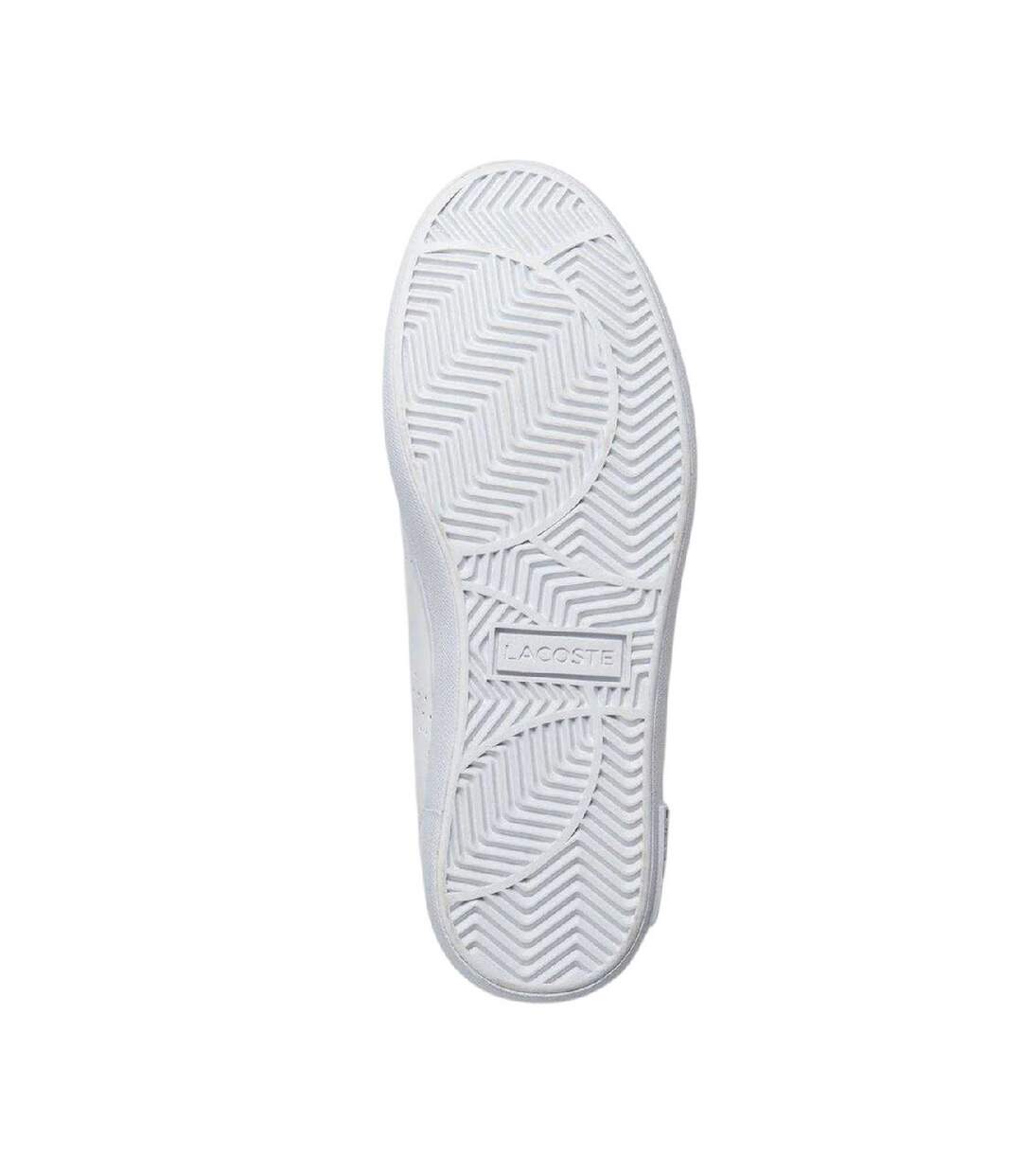 Womens/ladies Powercourt 2.0 Leather Trainers White Lacoste-2