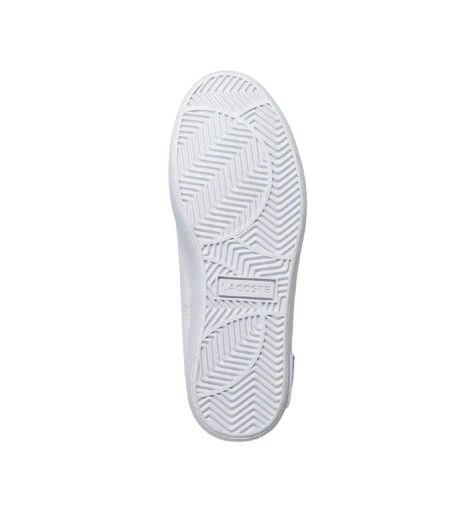 Womens/ladies Powercourt 2.0 Leather Trainers White Lacoste
