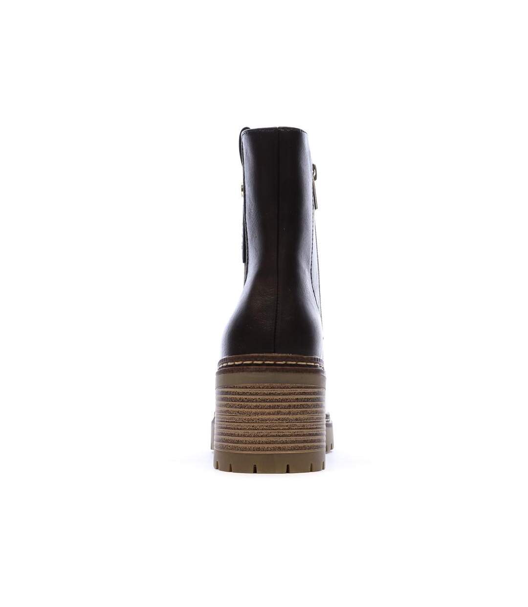 Bottines marrons femme xti 144456-3