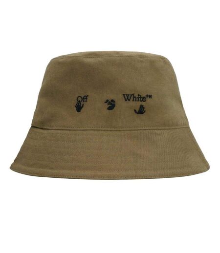Logo Bucket Hat Green Off-White