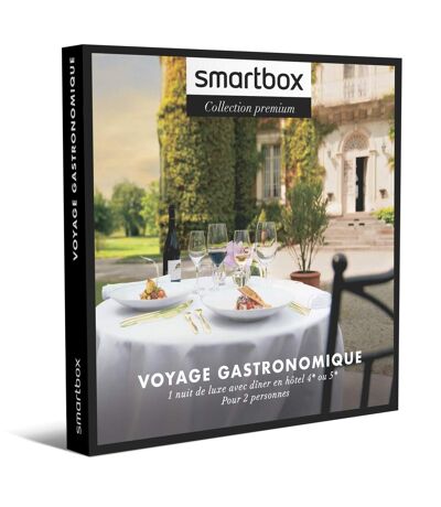 Voyage gastronomique - SMARTBOX - Coffret Cadeau Séjour