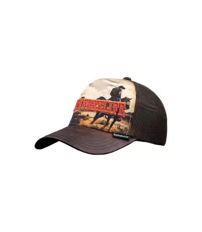Casquette trucker avec filet bi-matière Rodeo Rock'n Free Life