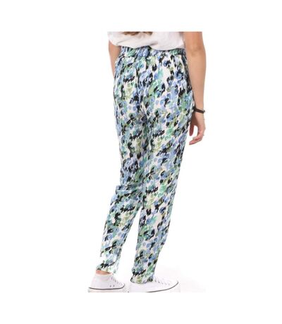 Pantalons Fluide Vert/Bleu Femme Vero Moda Vmeasy - M