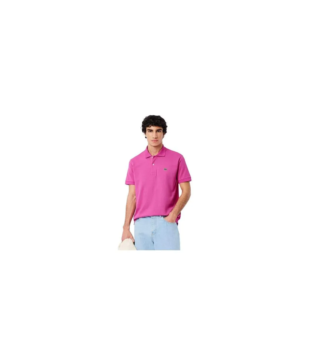 Polo L.12.12 Original Homme Rose Lacoste-1