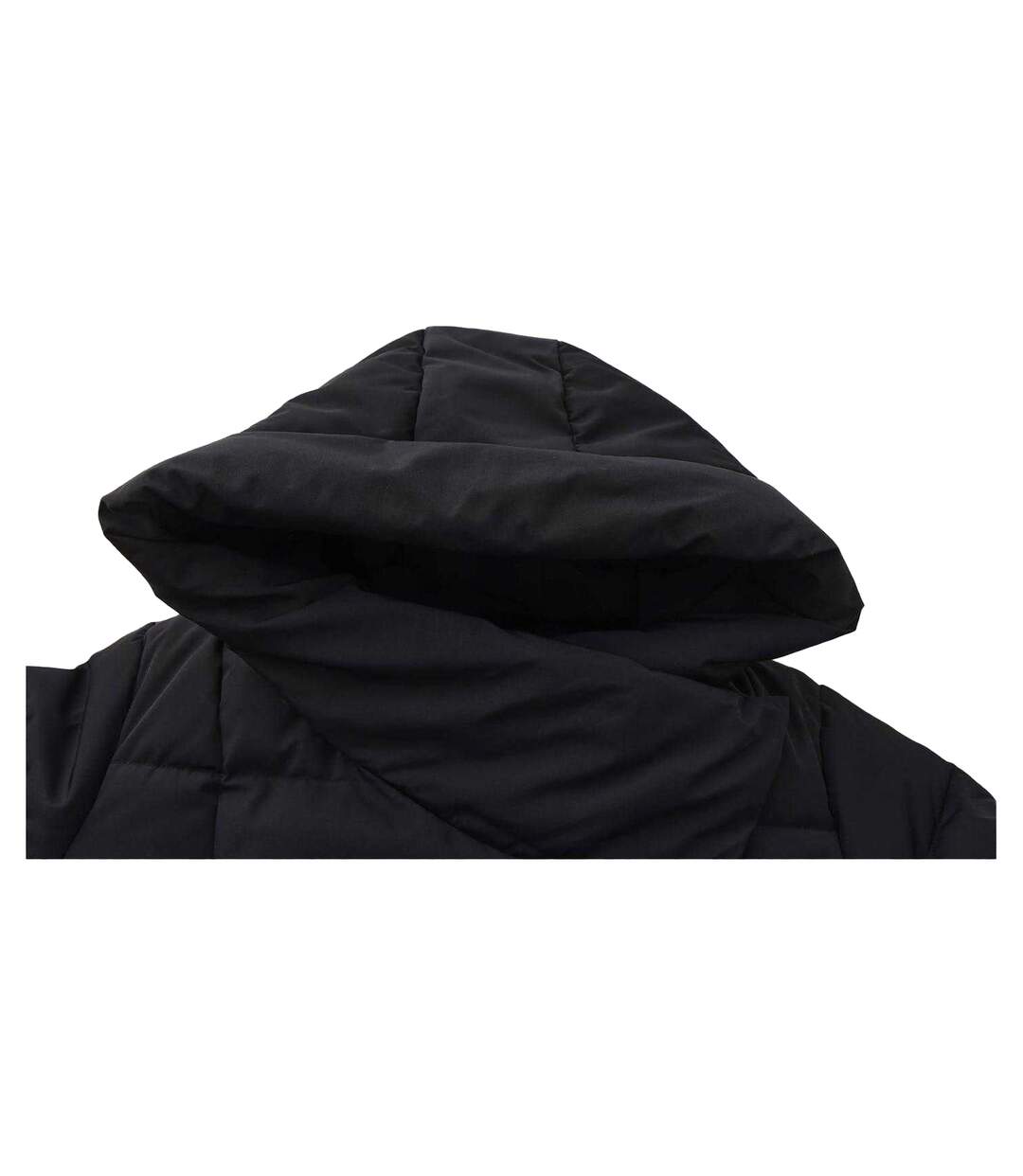 Womens/ladies Ottawa Full Zip Long Parka Black Gelert-3