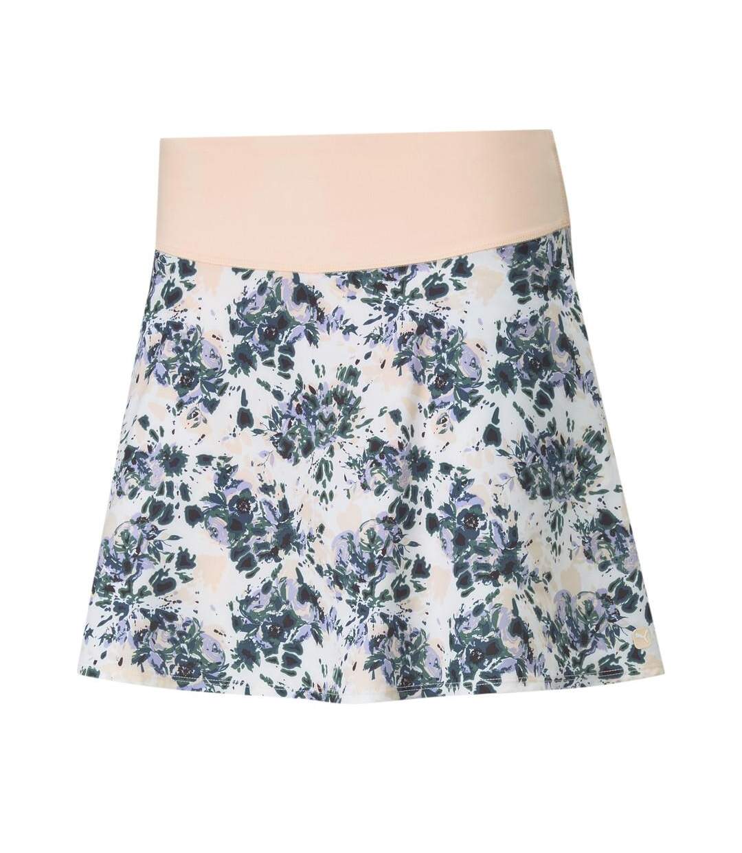 Jupe Fleurie Blanc/Rose Femme Puma Skirt - M/L-1