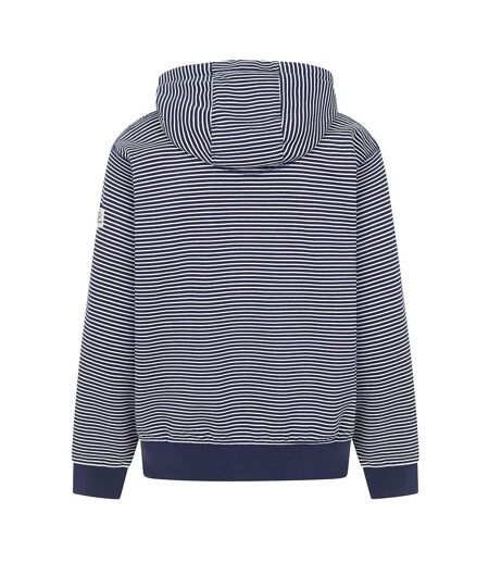 Veste À Capuche Motif/style Rayé Homme Bleu Mer Lazy Jacks