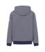 Veste À Capuche Motif/style Rayé Homme Bleu Mer Lazy Jacks-3