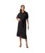 Robe Chemisier Mi-longue Iris Femme Noir Vero Moda-4