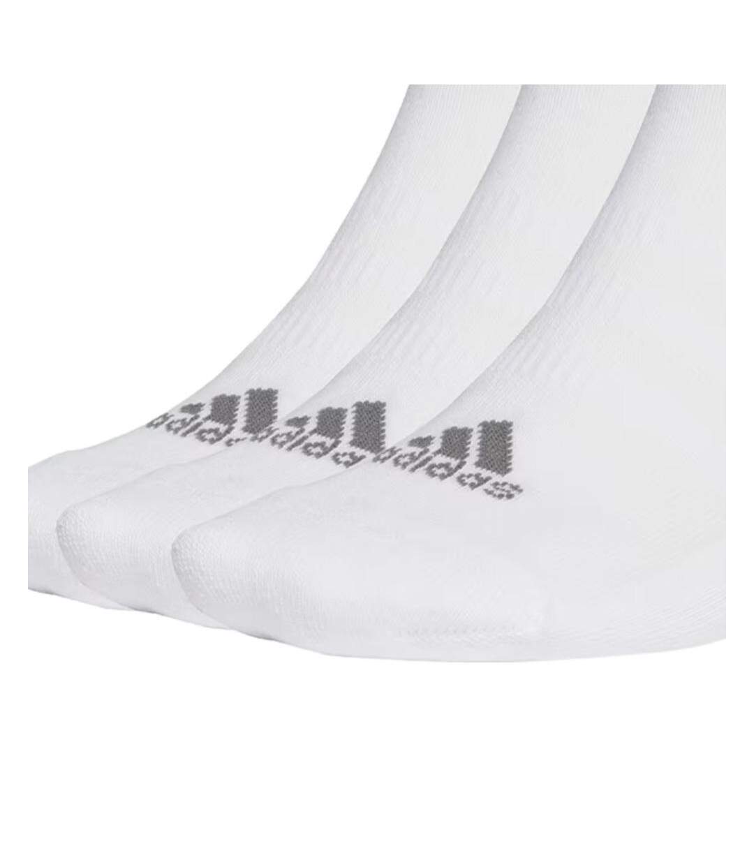 Lot de trois paires de chaussettes blanches homme adidas cushion-2