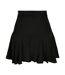 Mini Jupe Motif/style Uni Femme Noir Urban Classics-2