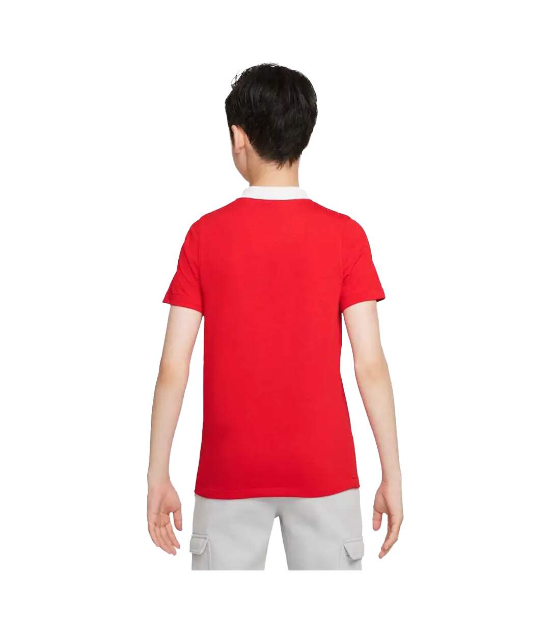 Polo Park Garçon Rouge Nike-3