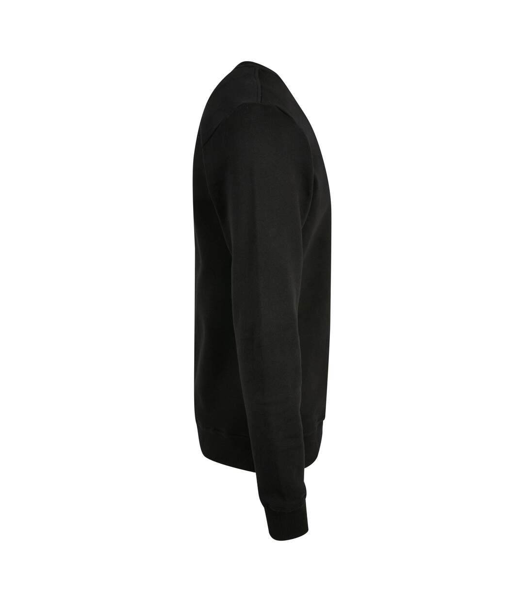 Sweat-shirt Organique De Base Pour Hommes Noir Build Your Brand-3