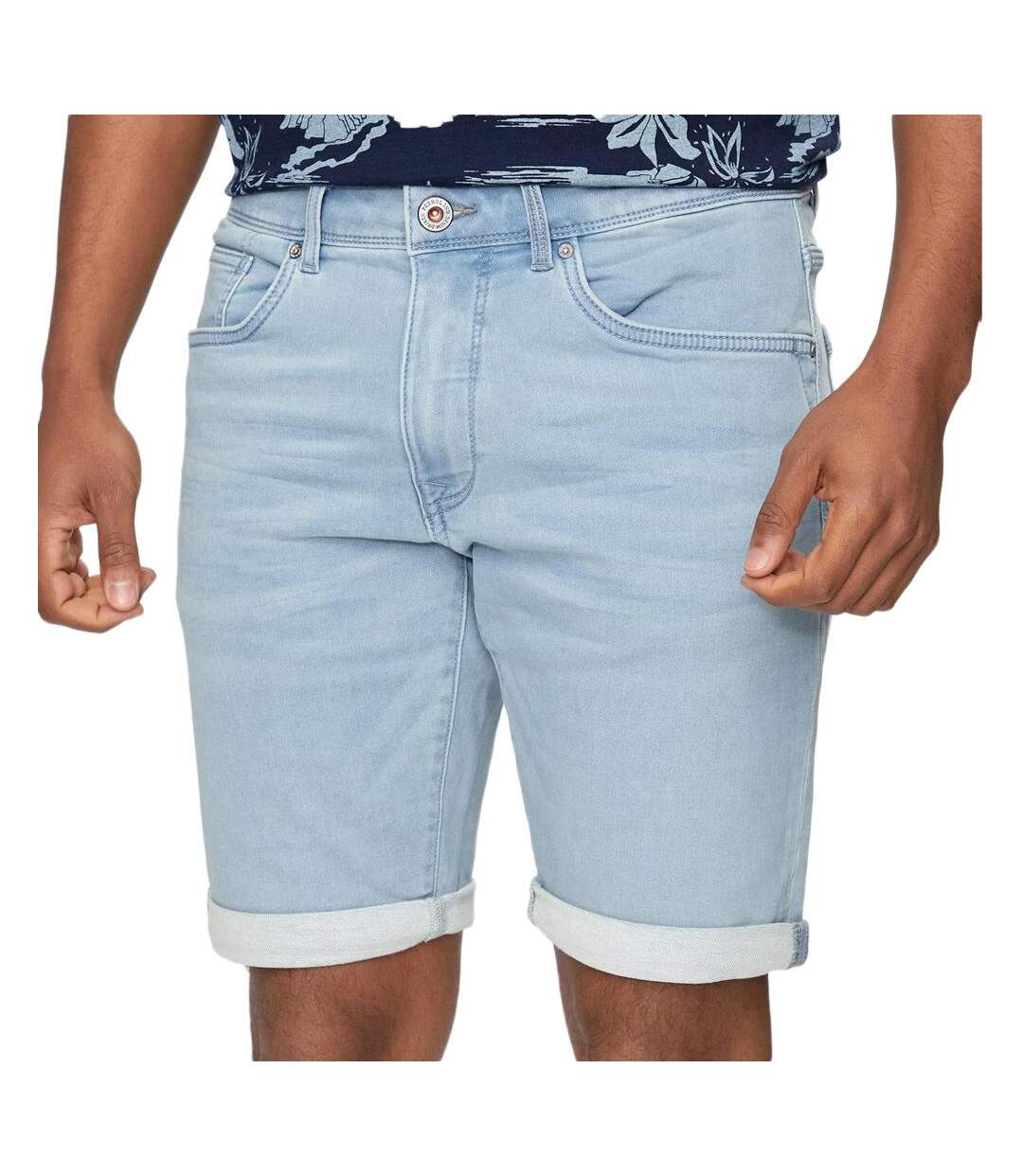 Short en Jean Bleu Clair Homme Petrol Industries 1040 - 3XL-1