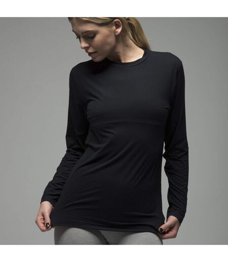 Ladies Fleece Lined Base Layer Thermal Long Sleeve Top