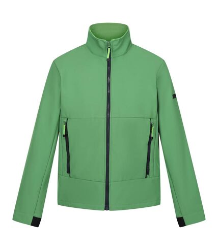Regatta Mens Dendrick Soft Shell Jacket (Field Green/Jasmine Green) - UTRG9140