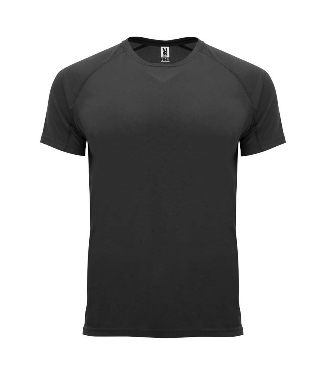 T-shirt bahrain homme noir uni Roly