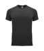 Roly Mens Bahrain Short-Sleeved Sports T-Shirt (Solid Black) - UTPF4339