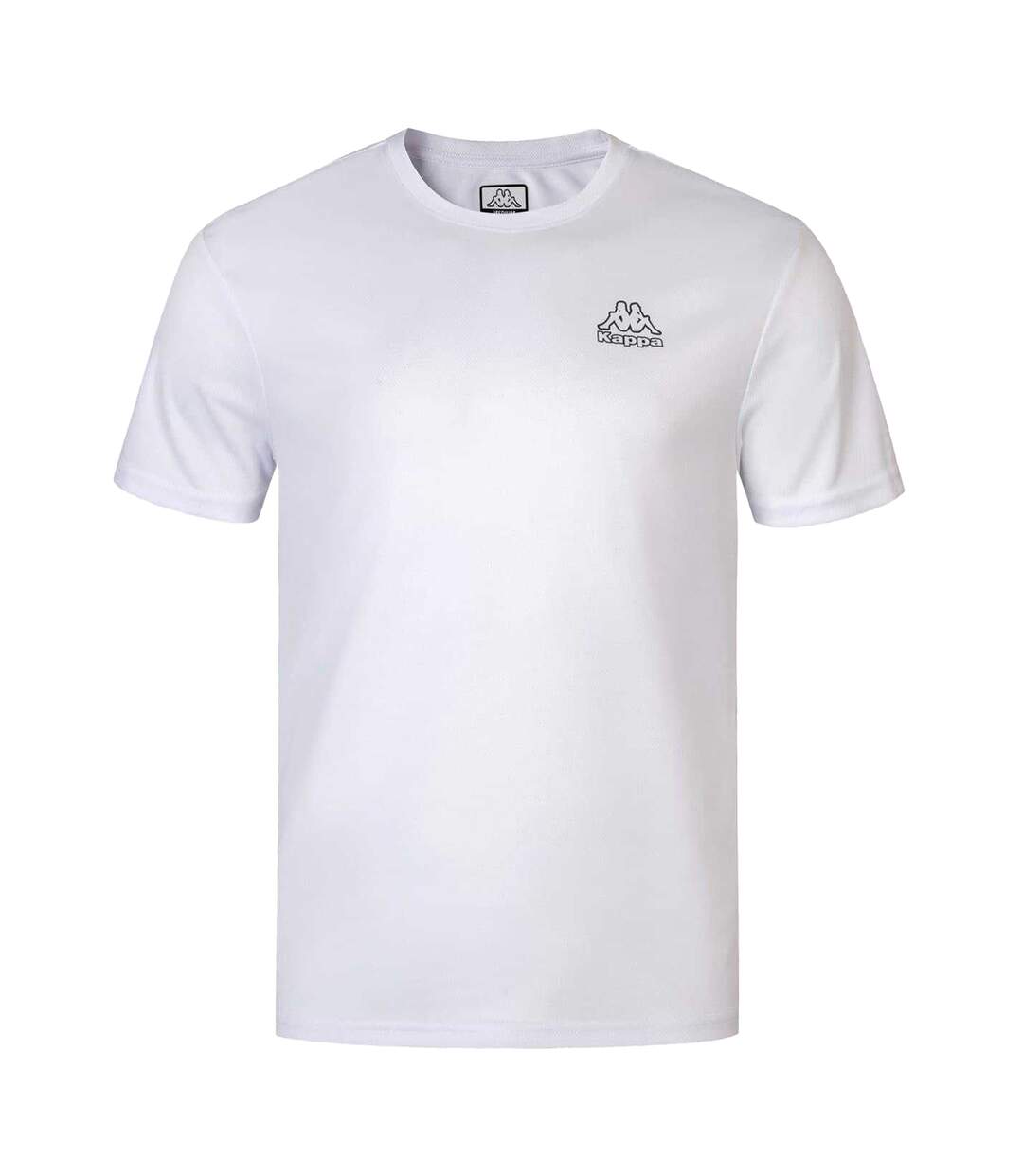 Mens Regular T-shirt White Kappa-2
