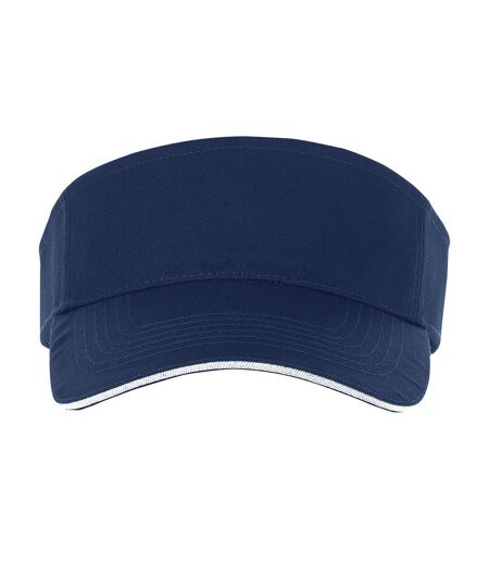 SOLS Unisex Ace Sun Visor (French Navy/White) - UTPC2800