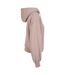 Sweat À Capuche Femme Rose Pâle Build Your Brand-4