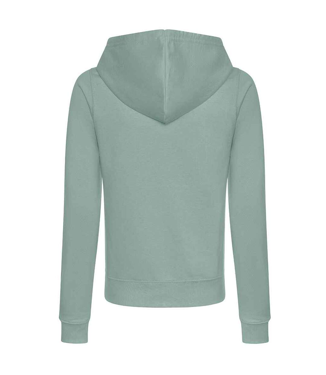 Sweat À Capuche College Femme Vieux Vert Awdis-2
