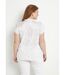 T-shirt long imprimé doré manches courtes-2