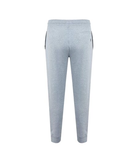 Pantalon De Jogging Motif/style Uni Homme Gris Chiné Chiné Firetrap