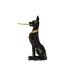 Vide-Poche Statue Chien Origami 91cm Noir-2