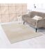 Tapis salon et chambre fait main en laine motif uni MORARO