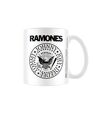 Ramones Tasse avec logo (Noir/Blanc) (Taille unique) - UTPM2251