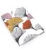 Drap plat percale pur coton GINKGO-1