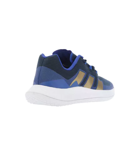 Baskets Volley-ball Forcebounce Homme Bleu Marine Jaune Or Adidas
