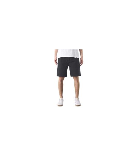 Mens Stamford Cargo Shorts Black Pretty Green