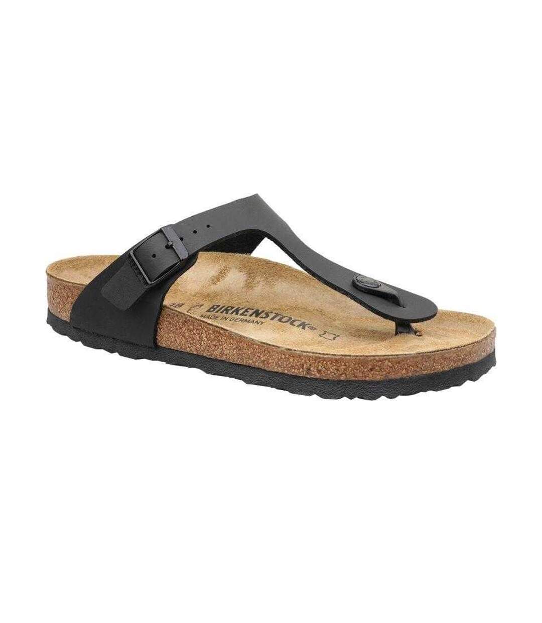 Tongs Gizeh Femme Noir Birkenstock-1