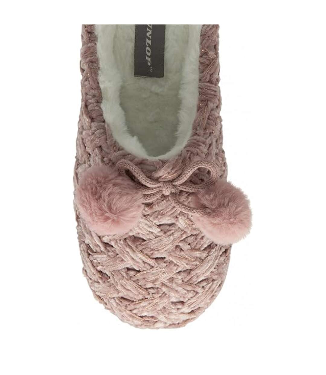 Chaussons Mules Femme Rose Dunlop-3
