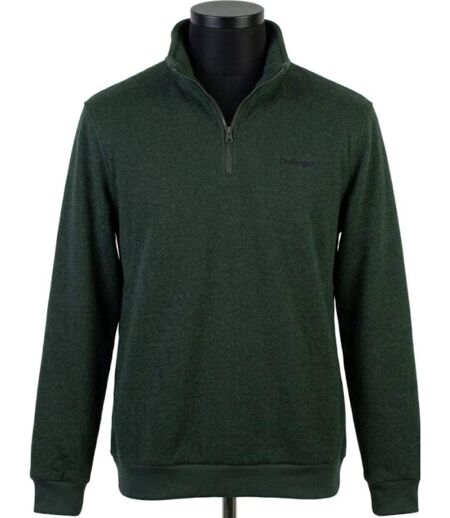 CHALLENGER CHARLY3 — Sweat polaire kaki chiné : style outdoor et confort douillet