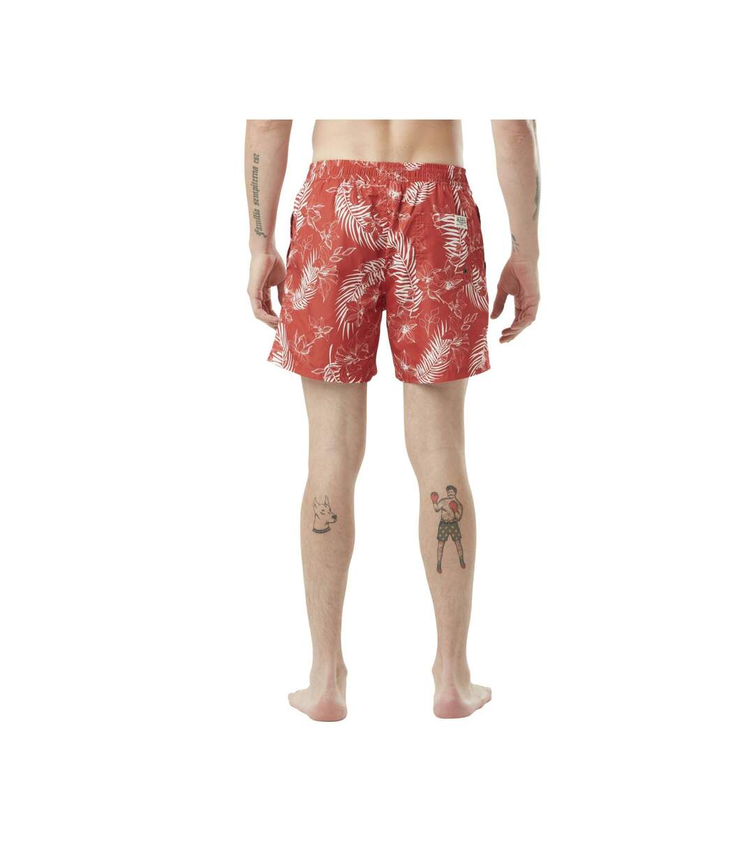 Short de bain homme imprimé Burt en coton Vondutch-3
