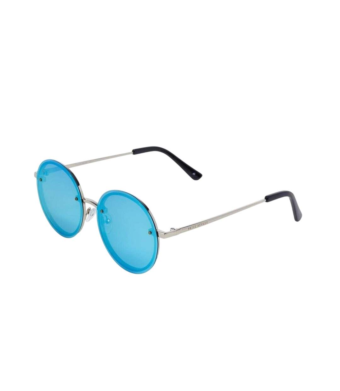 Lunettes De Soleil Motif/style Arrondi The Joplin Taille Unique Bleu Prive Revaux-1