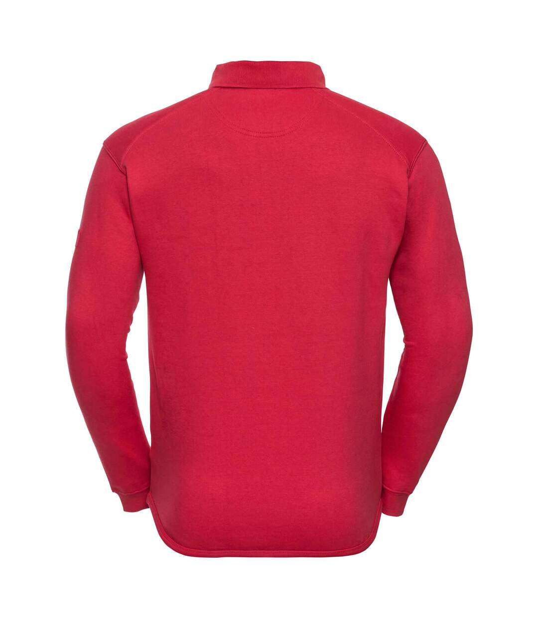 Russell Europe - Sweatshirt avec col et boutons - Homme (Rouge classique) - UTRW3275