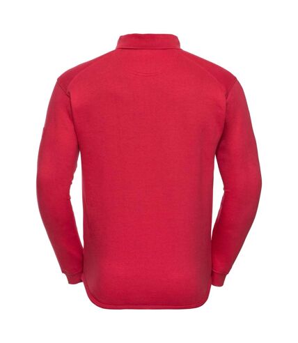 Russell Europe Mens Heavy Duty Collar Sweatshirt (Classic Red) - UTRW3275