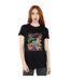Disney Womens/Ladies The Little Mermaid Greetings From Atlantica Cotton Boyfriend T-Shirt (Noir) - UTBI42819-2